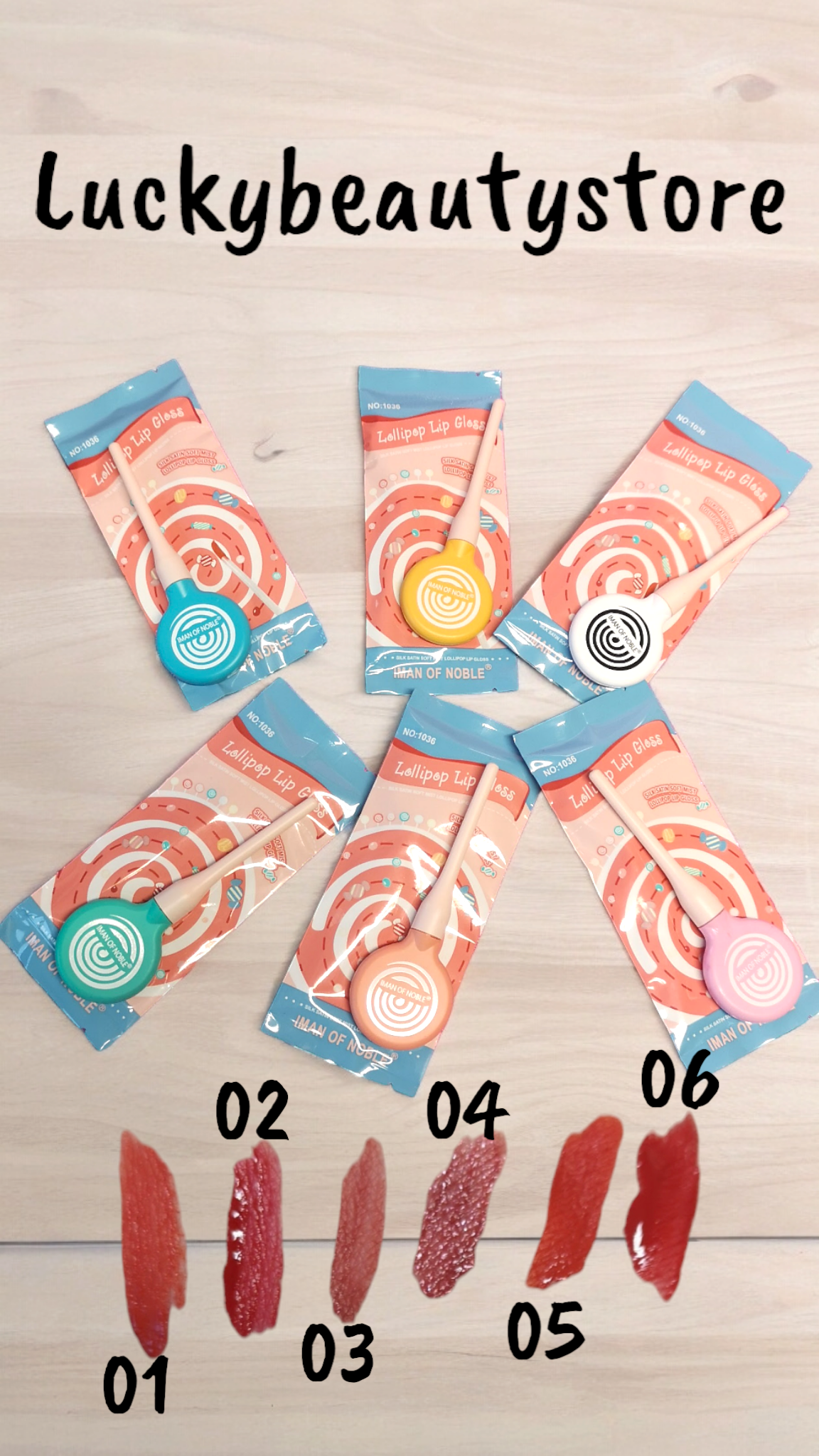 MATTE LIP GLOSS LOLLIPOP