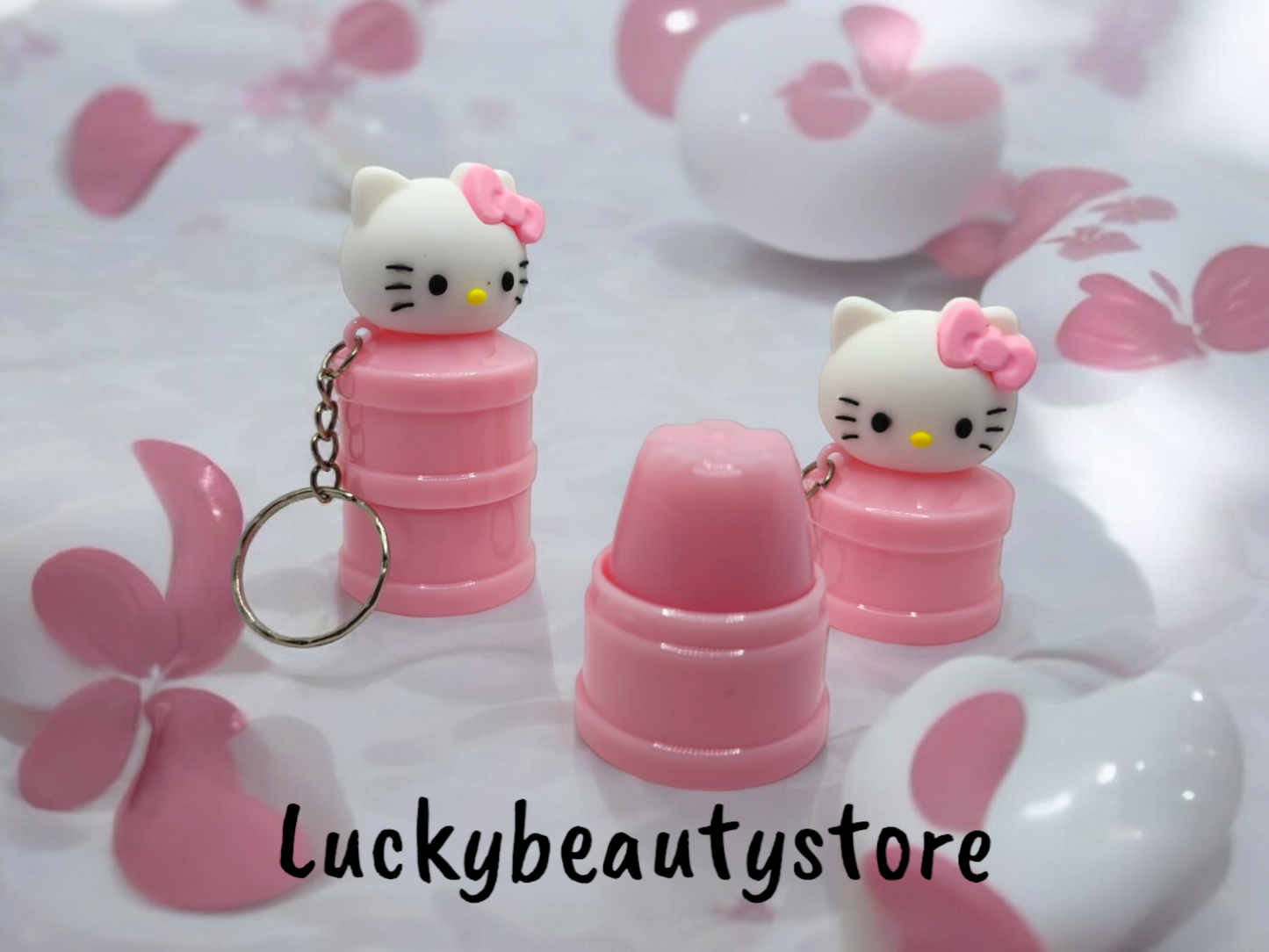 BALSAMO LABBRA HELLO KITTY CON PORTACHIAVI