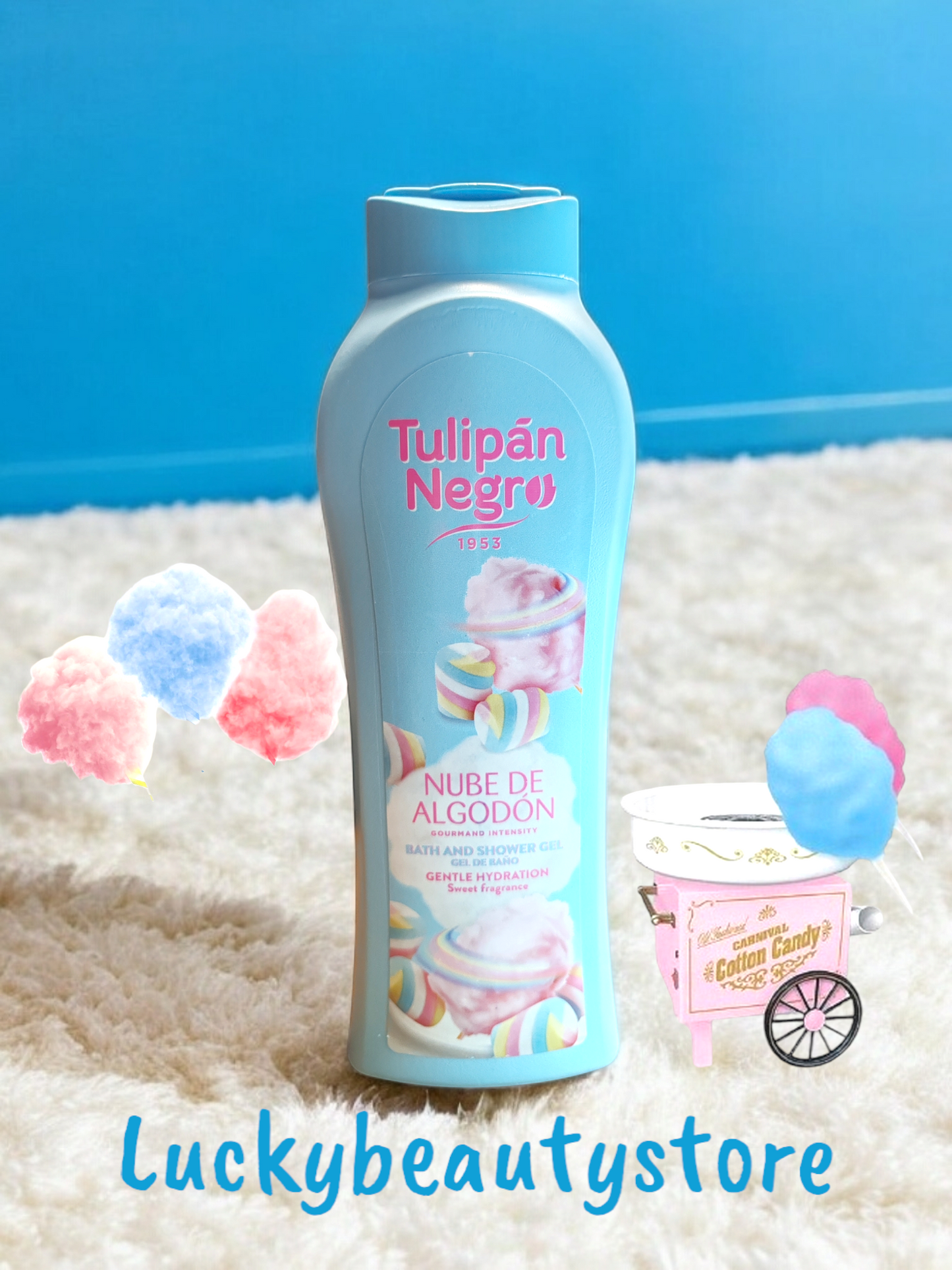 BAGNOSCHIUMA ZUCCHERO FILATO TULIPAN NEGRO