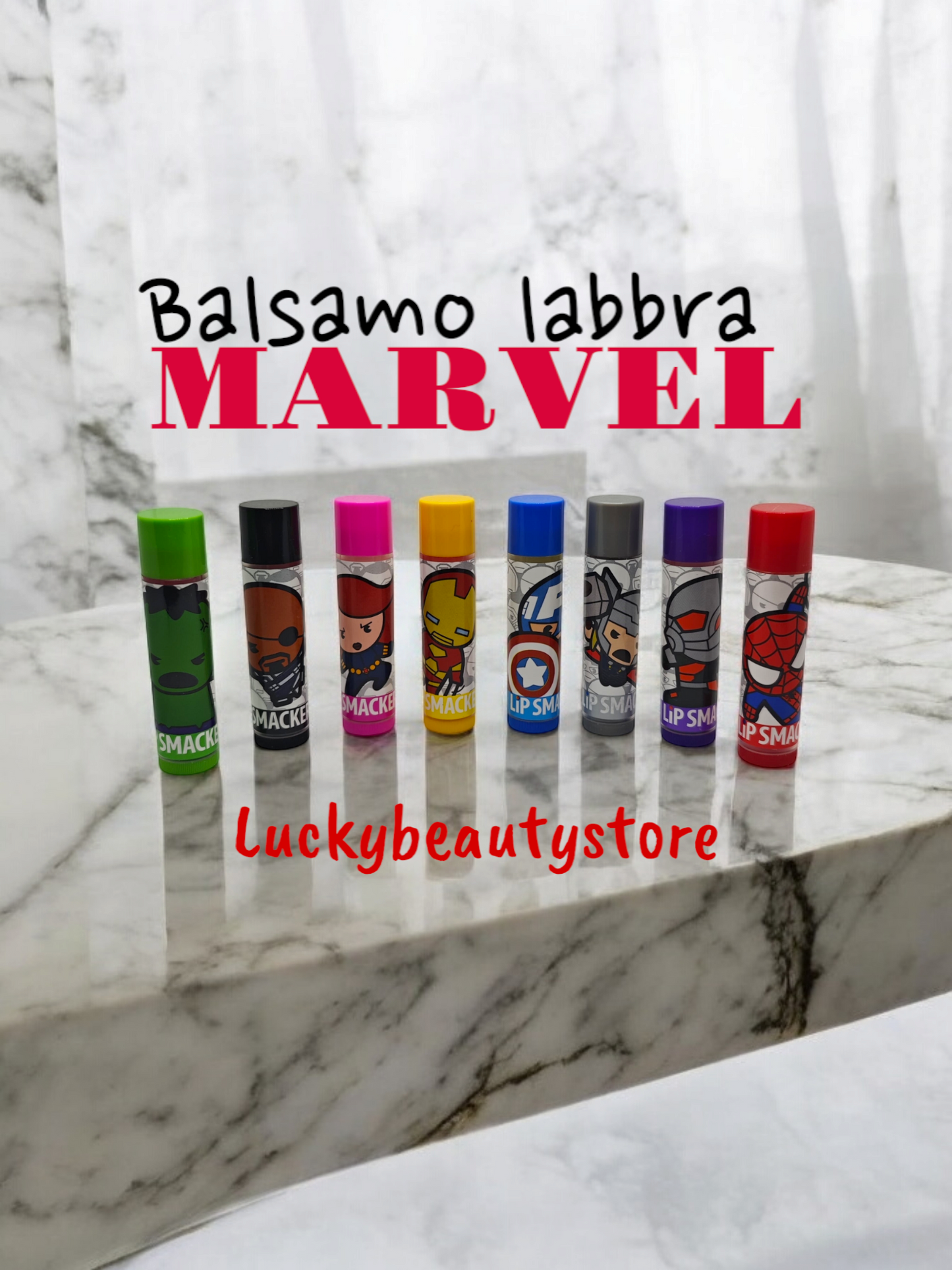 BALSAMO LABBRA MARVEL LIP SMACKER