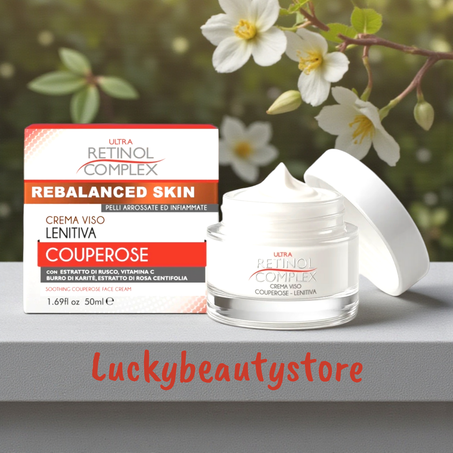 CREMA VISO LENITIVA COUPEROSE RETINOL COMPLEX