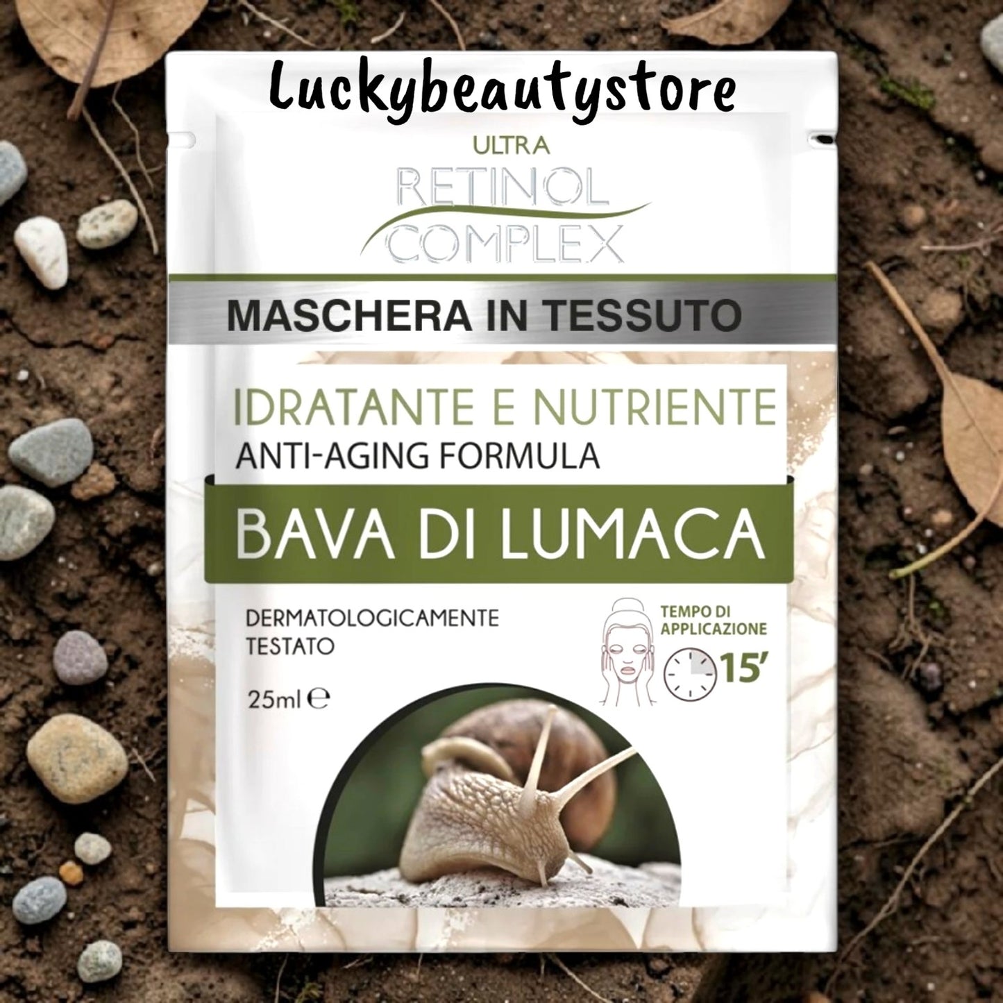 MASCHERA VISO RETINOL COMPLEX BAVA DI LUMACA