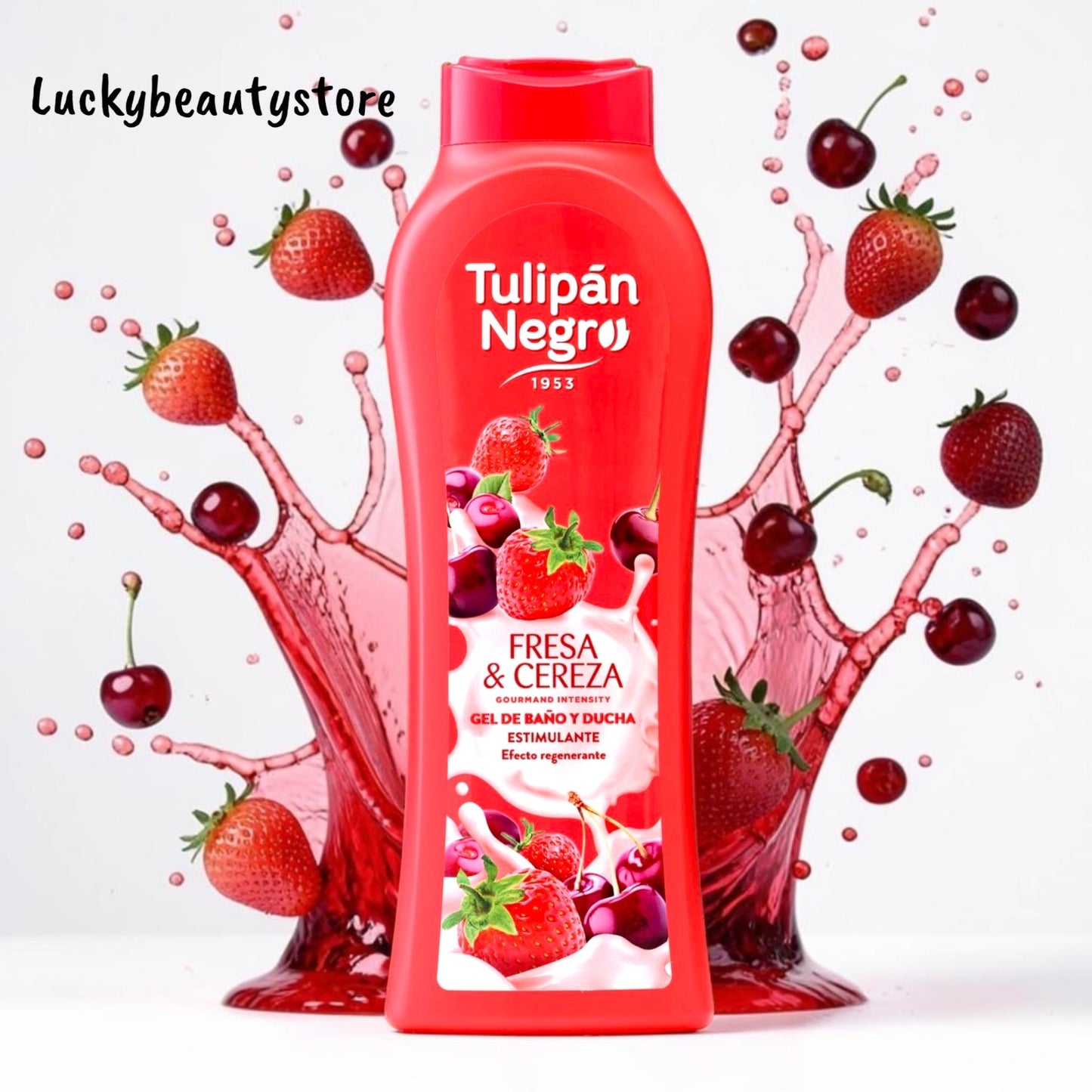 BAGNOSCHIUMA FRAGOLA E CILIEGIA TULIPAN NEGRO