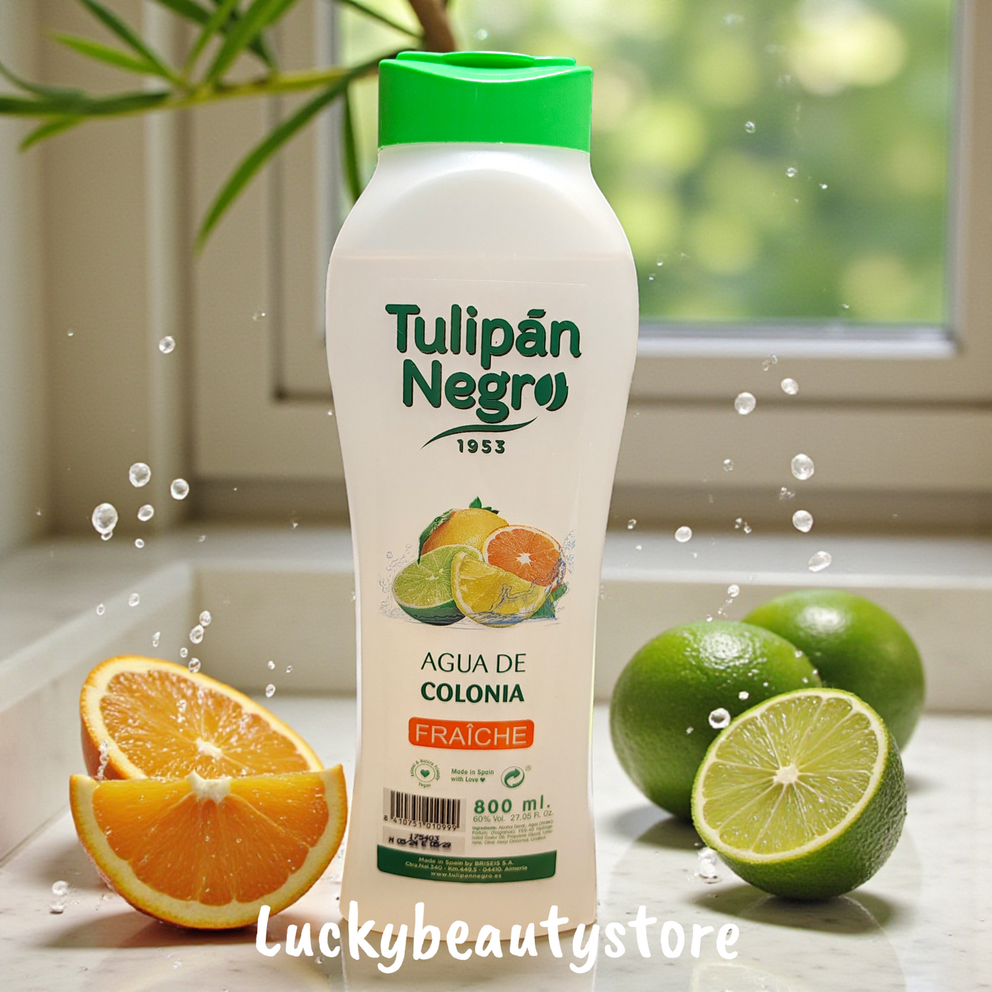 ACQUA DI COLONIA MANDARINO E LIME TULIPAN NEGRO