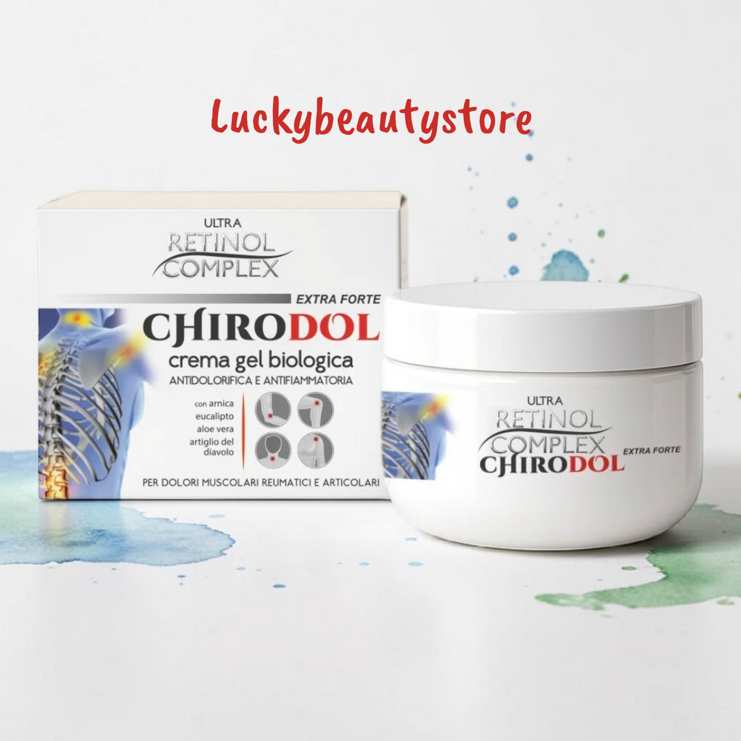 CREMA GEL MASSAGGIO CHIRODOL RETINOL COMPLEX EXTRA FORTE