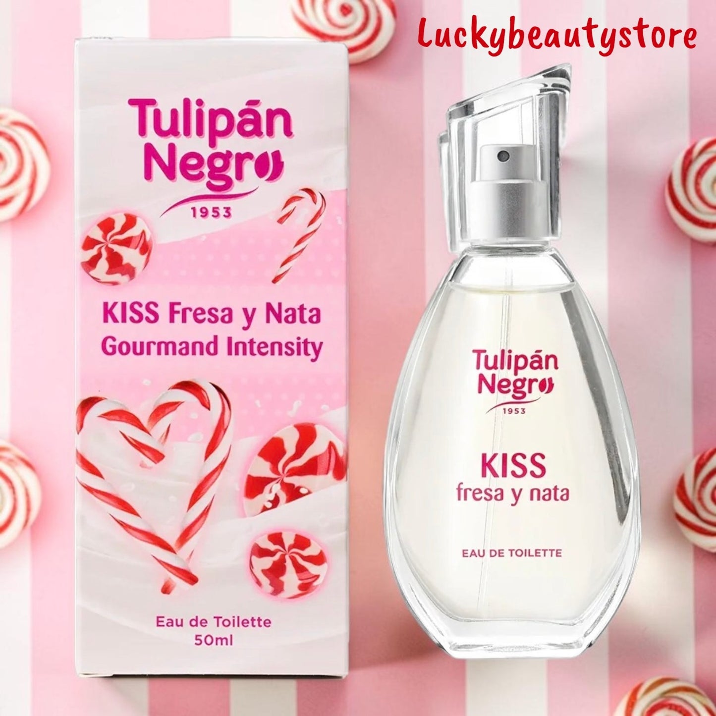 PROFUMO PANNA E FRAGOLA TULIPAN NEGRO