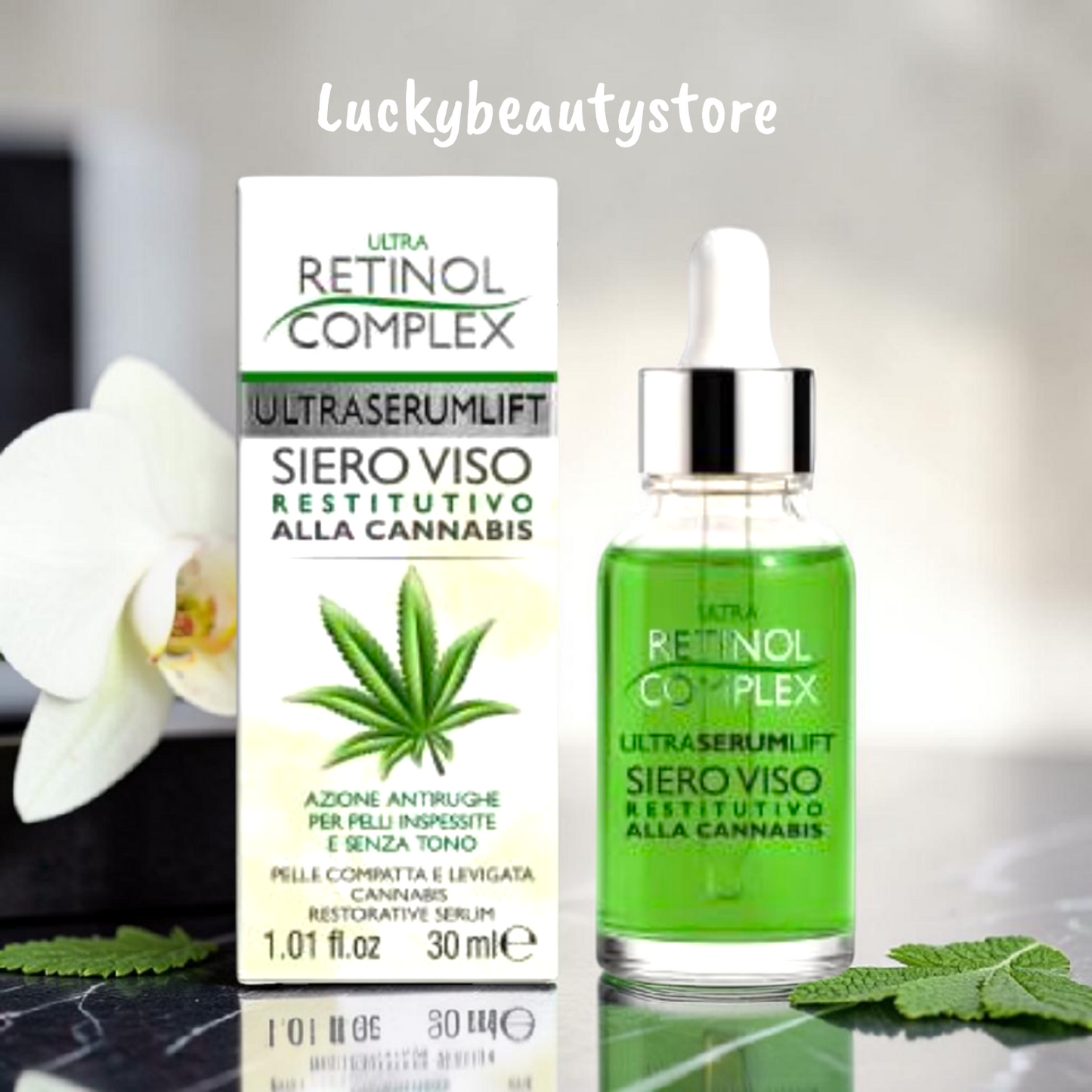 SIERO VISO RESTITUTIVO ALLA CANNABIS RETINOL COMPLEX