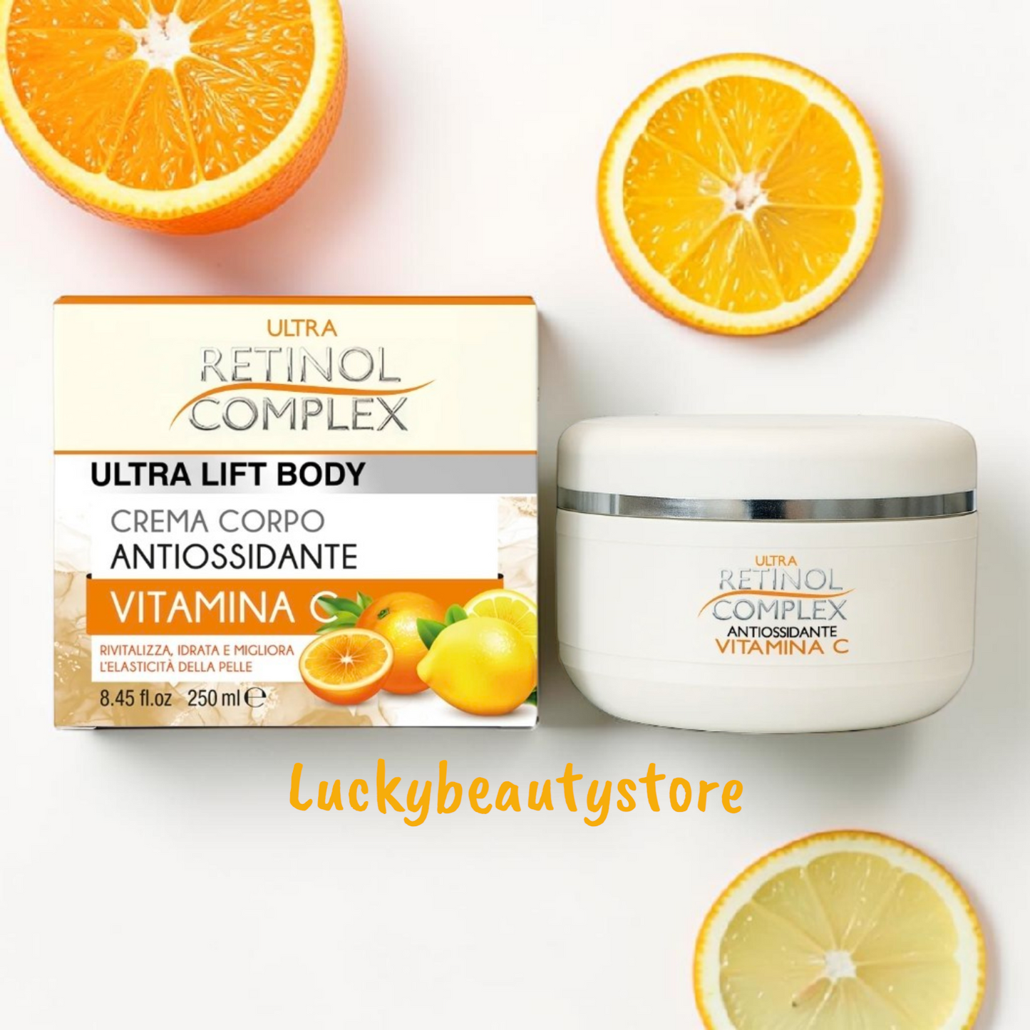 CREMA CORPO ANTIOSSIDANTE VITAMINA C RETINOL COMPLEX