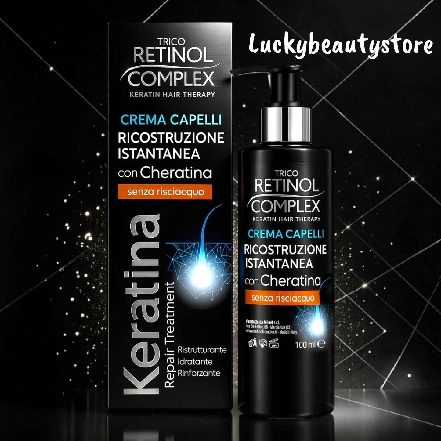 CREMA CAPELLI RICOSTRUZIONE ISTANTANEA RETINOL COMPLEX