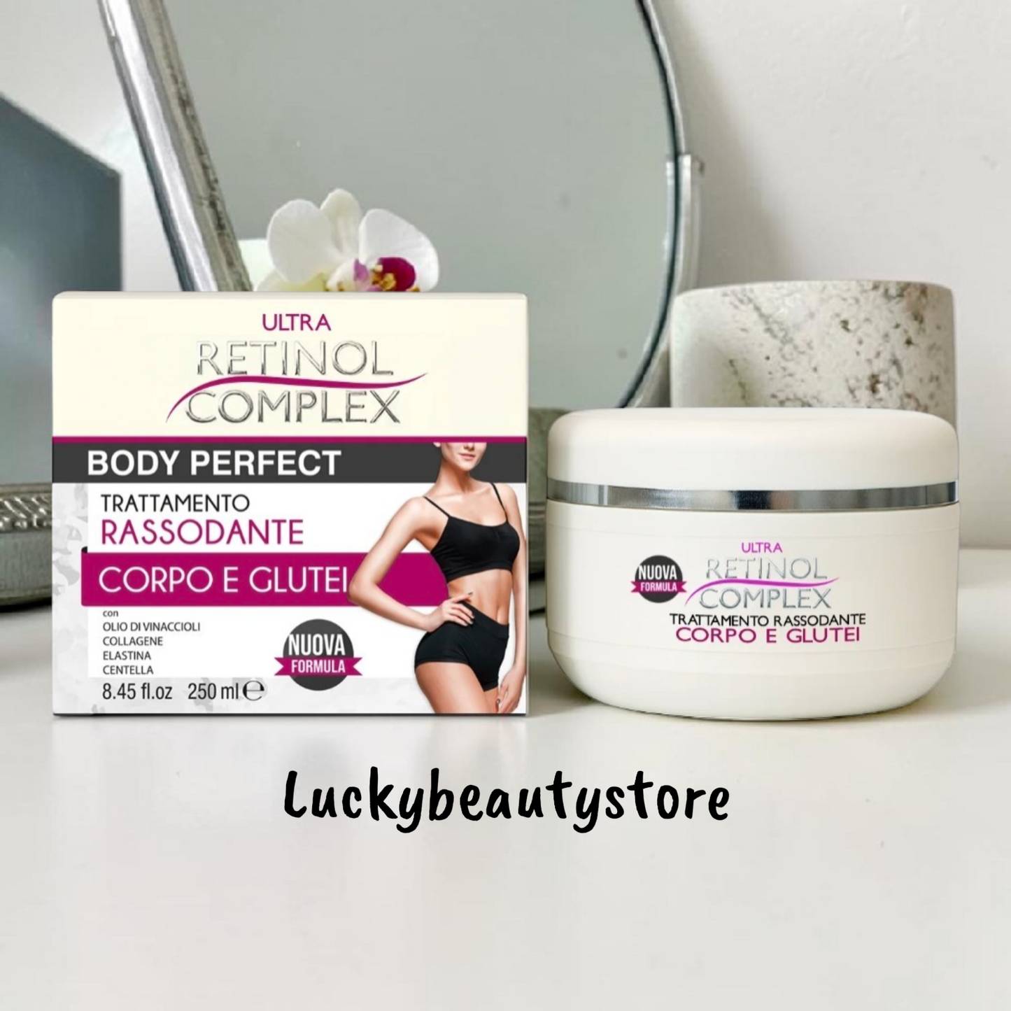 TRATTAMENTO RASSODANTE CORPO E GLUTEI RETINOL COMPLEX