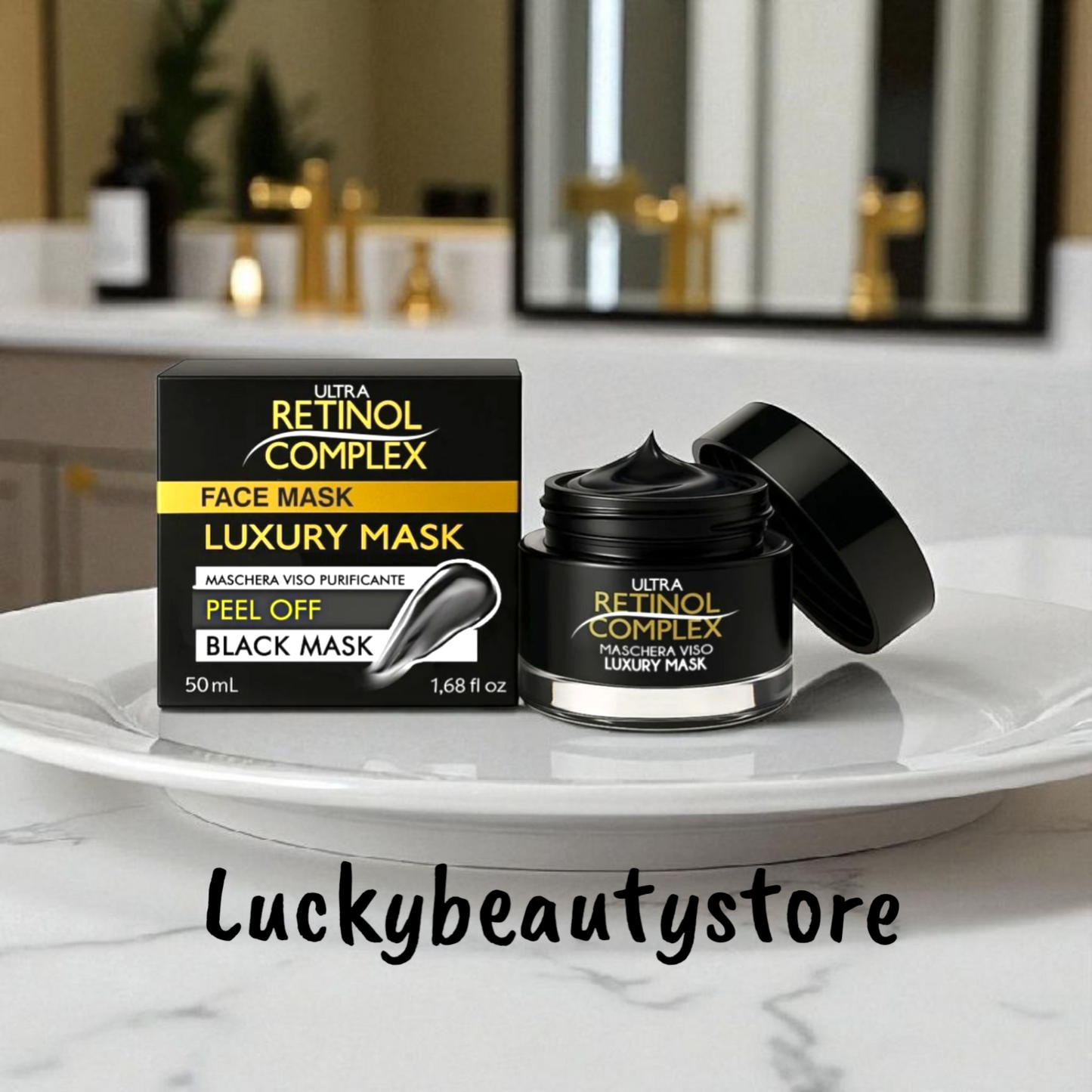 MASCHERA VISO NERA PURIFICANTE PEEL OFF RETINOL COMPLEX