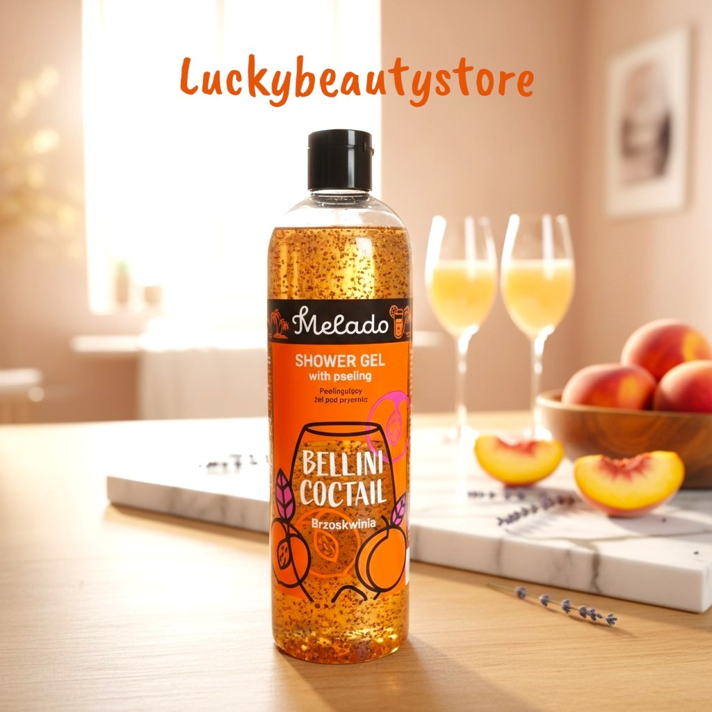 GEL DOCCIA MELADO CON PEELING COCKTAIL BELLINI