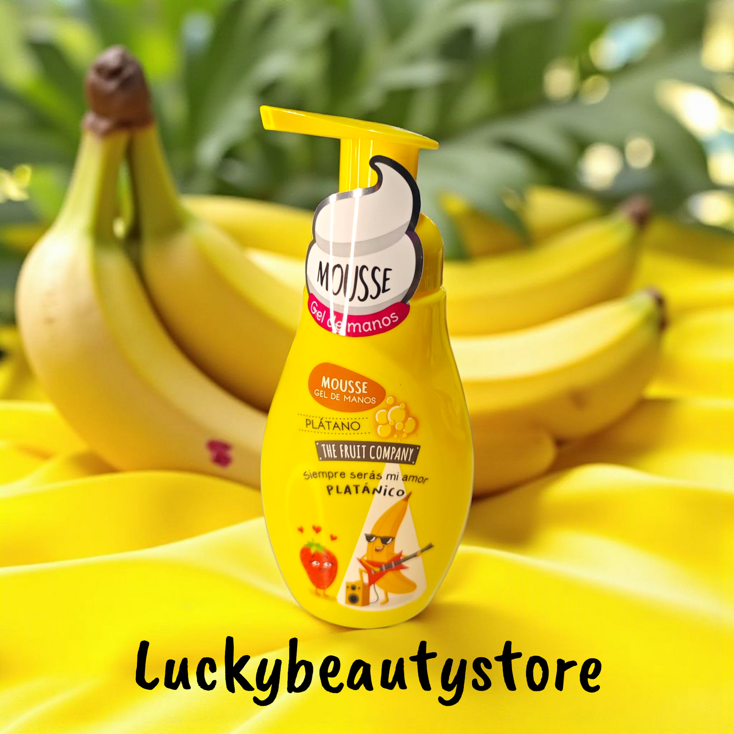 SAPONE IN MOUSSE BANANA THE FRUIT COMPANY
