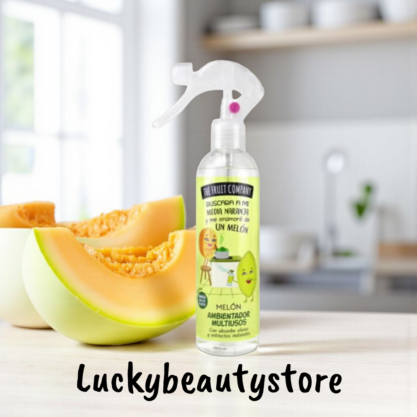 PROFUMATORE SPRAY PER AMBIENTE E TESSUTI THE FRUIT COMPANY MELONE