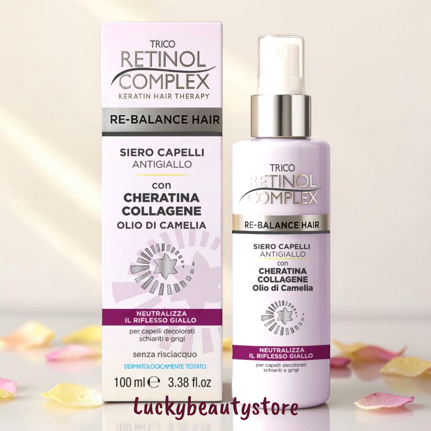 SIERO CAPELLI ANTIGIALLO RETINOL COMPLEX