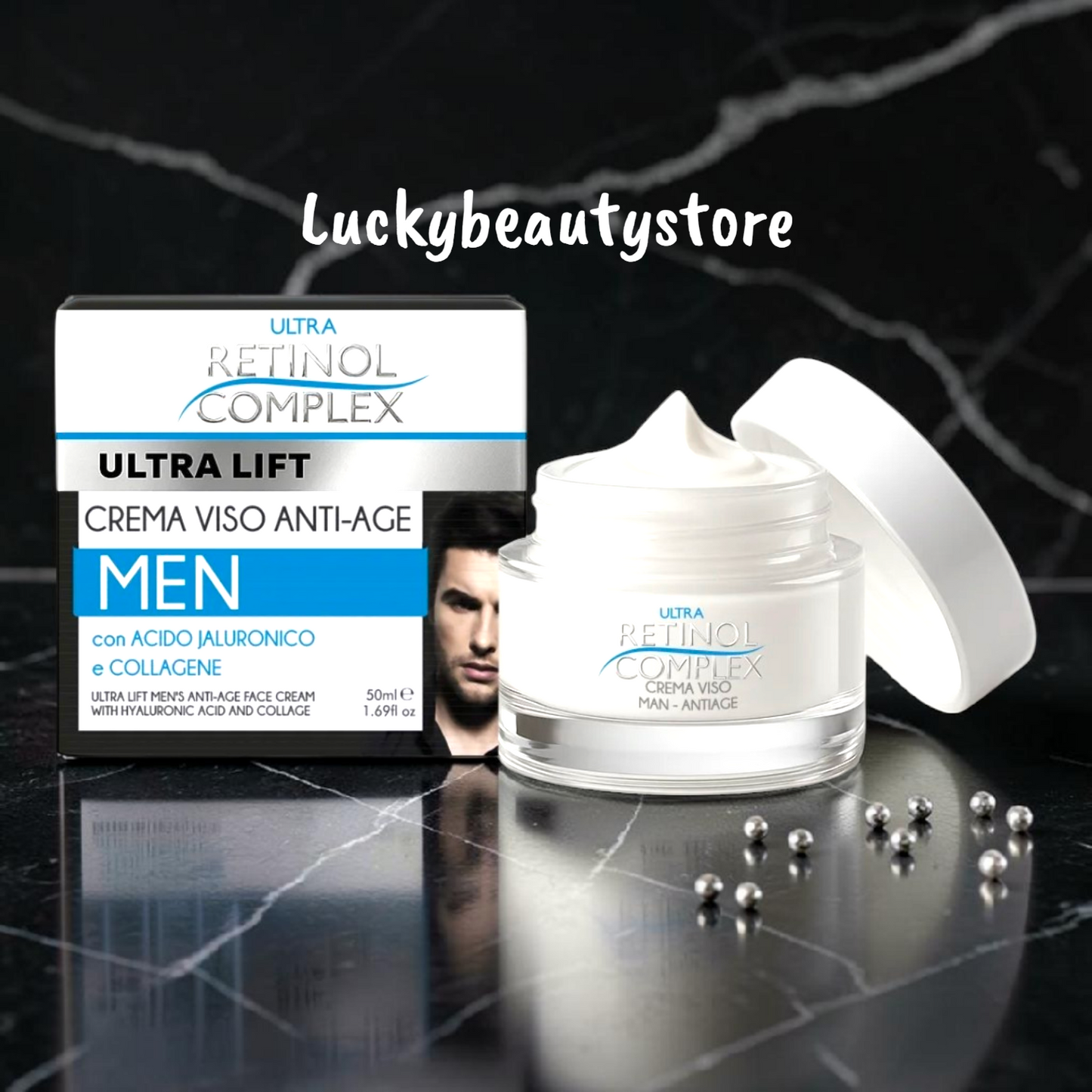 CREMA VISO ANTI-AGE UOMO RETINOL COMPLEX