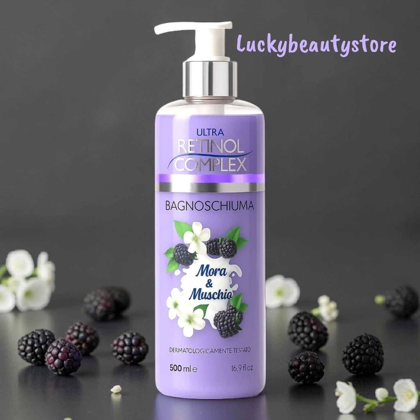 BAGNOSCHIUMA MORA E MUSCHIO RETINOL COMPLEX