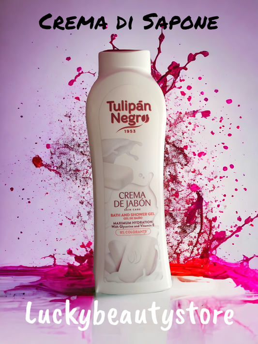 BAGNOSCHIUMA CREMA DI SAPONE TULIPAN NEGRO