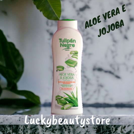 BAGNOSCHIUMA ALOE VERA E JOJOBA TULIPAN NEGRO
