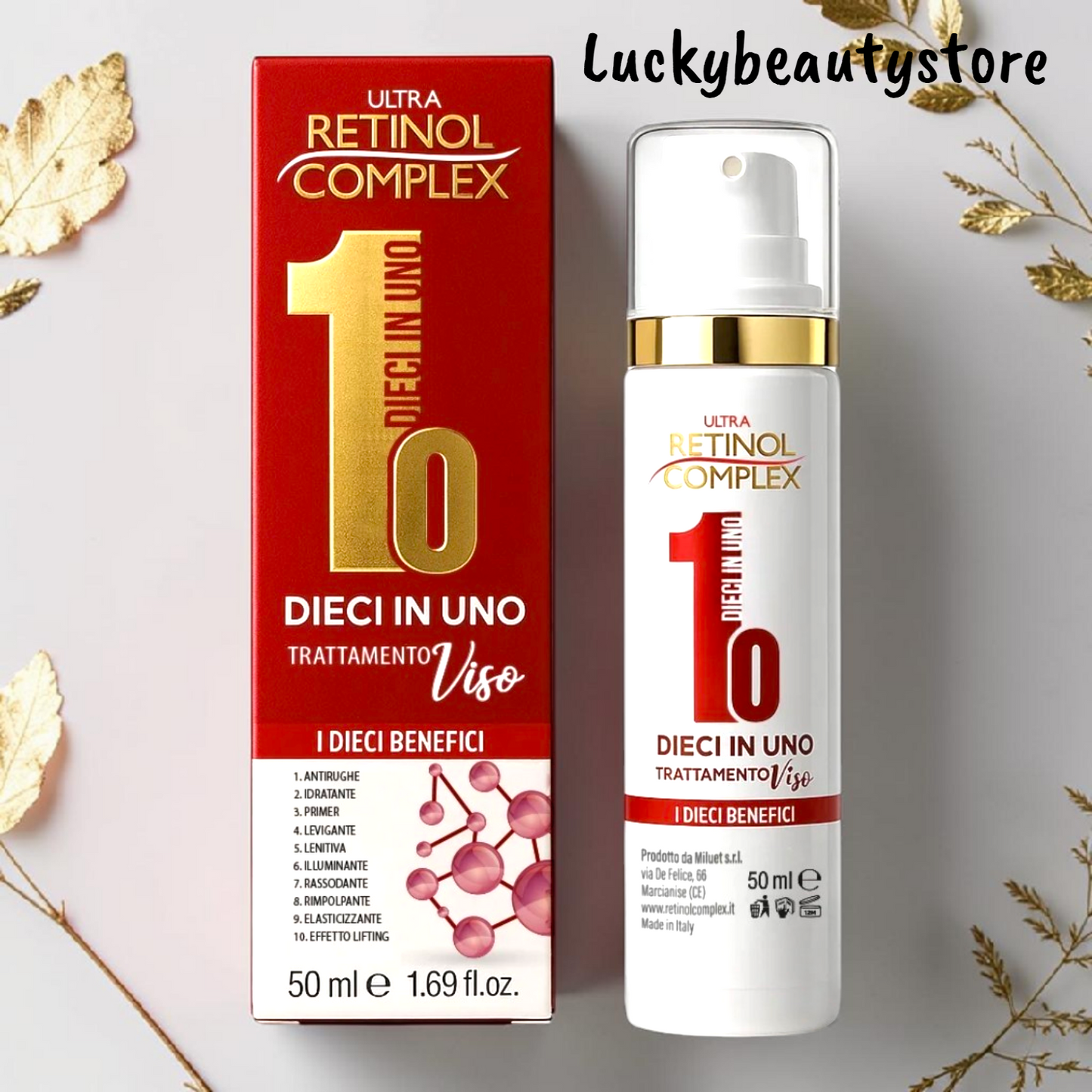 TRATTAMENTO 10 IN 1 VISO RETINOL COMPLEX
