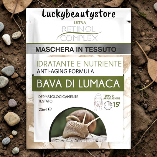 MASCHERA VISO RETINOL COMPLEX BAVA DI LUMACA
