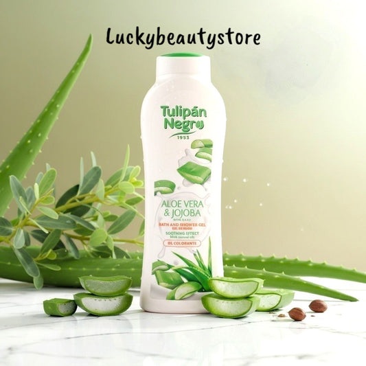 BAGNOSCHIUMA ALOE VERA E JOJOBA TULIPAN NEGRO
