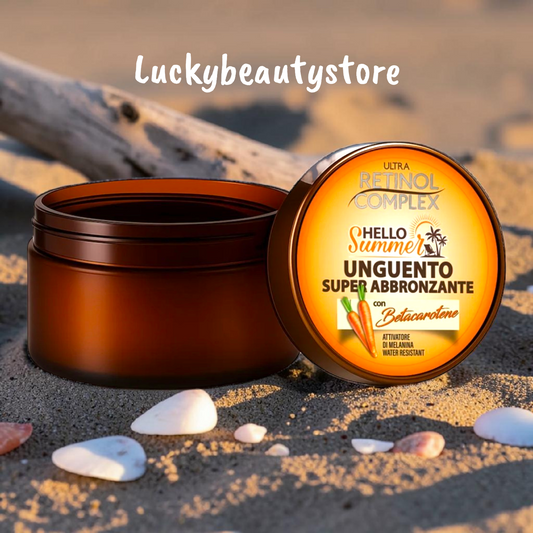 UNGUENTO SUPER ABBRONZANTE CON BETACAROTENE RETINOL COMPLEX