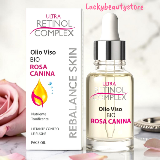 OLIO VISO BIO ROSA CANINA NUTRIENTE E TONIFICANTE RETINOL COMPLEX