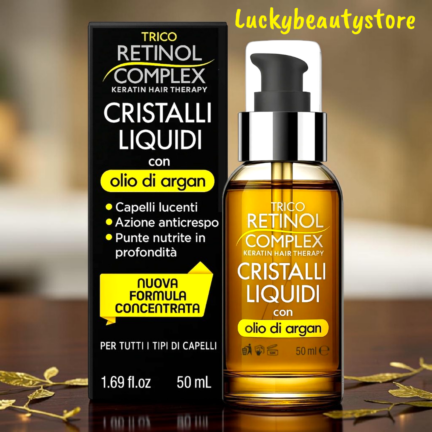 CRISTALLI LIQUIDI RETINOL COMPLEX CON OLIO DI ARGAN