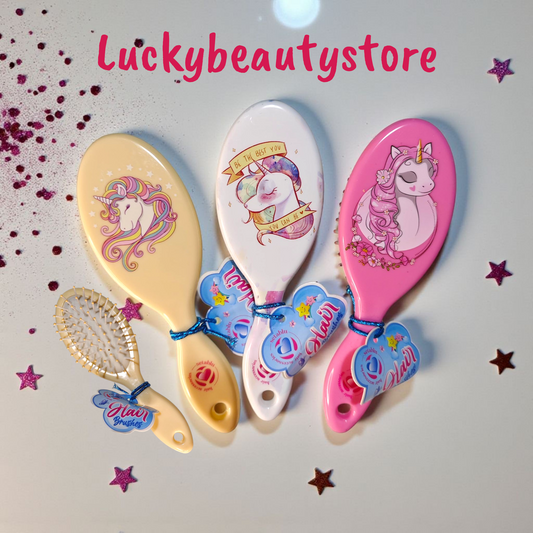 SPAZZOLA CAPELLI SETABLU UNICORNO OVALE