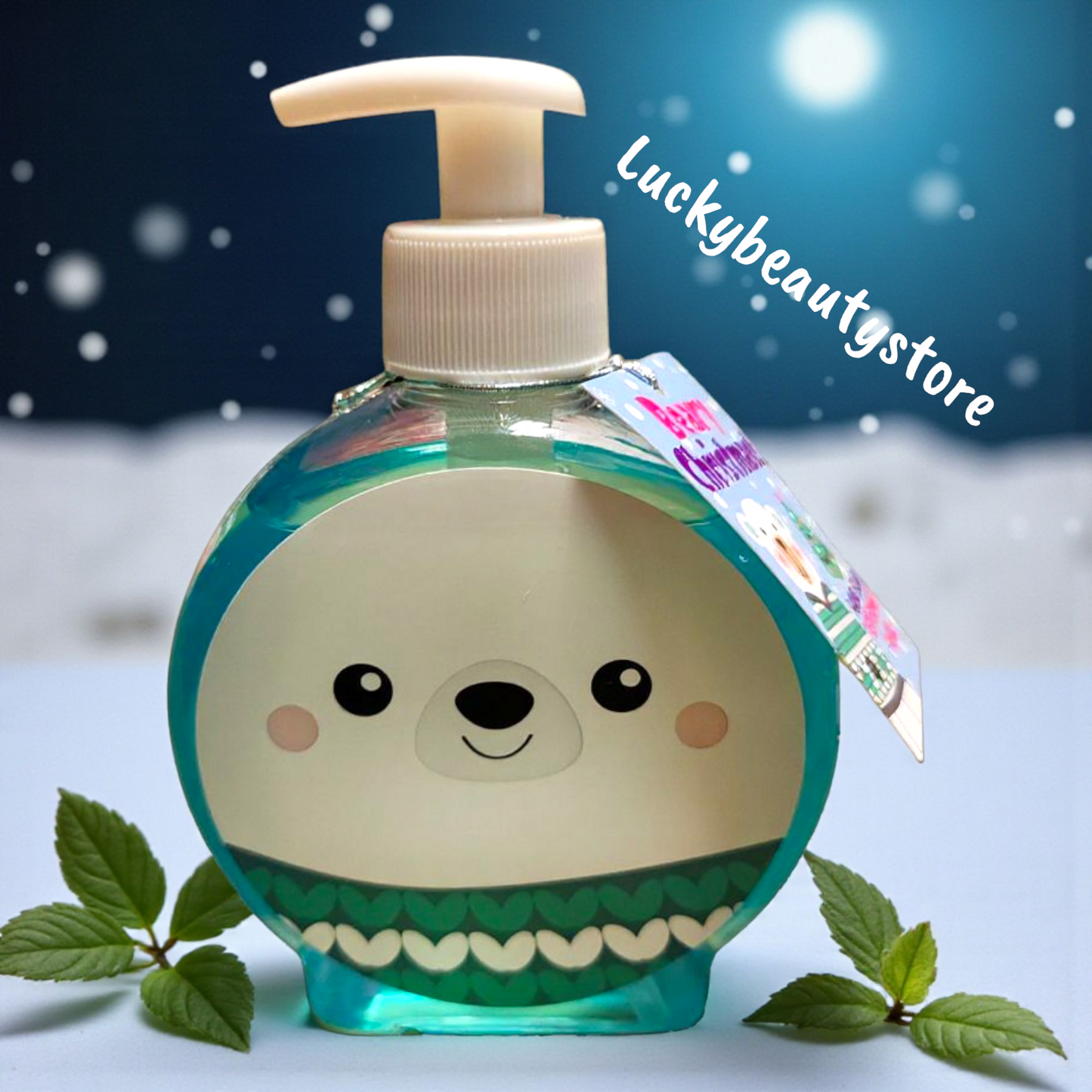 SAPONE MANI ORSETTO ALLA MENTA PIPERITA