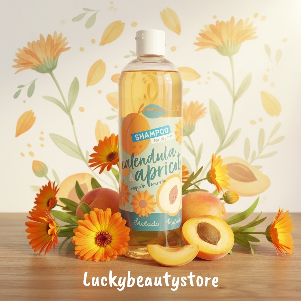 SHAMPOO MELADO PER CAPELLI SECCHI CALENDULA E ALBICOCCA