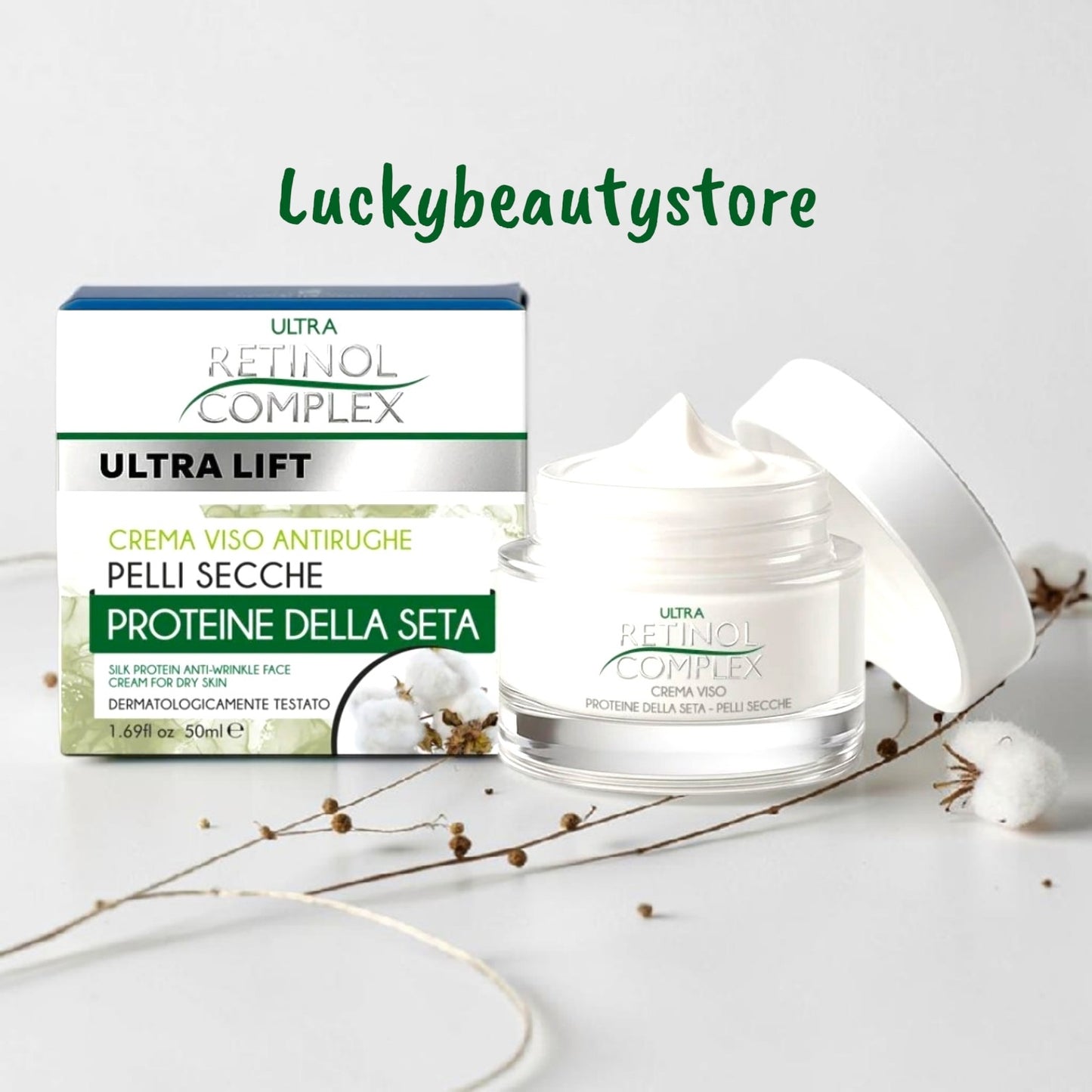 CREMA VISO ANTIRUGHE PROTEINE DELLA SETA RETINOL COMPLEX