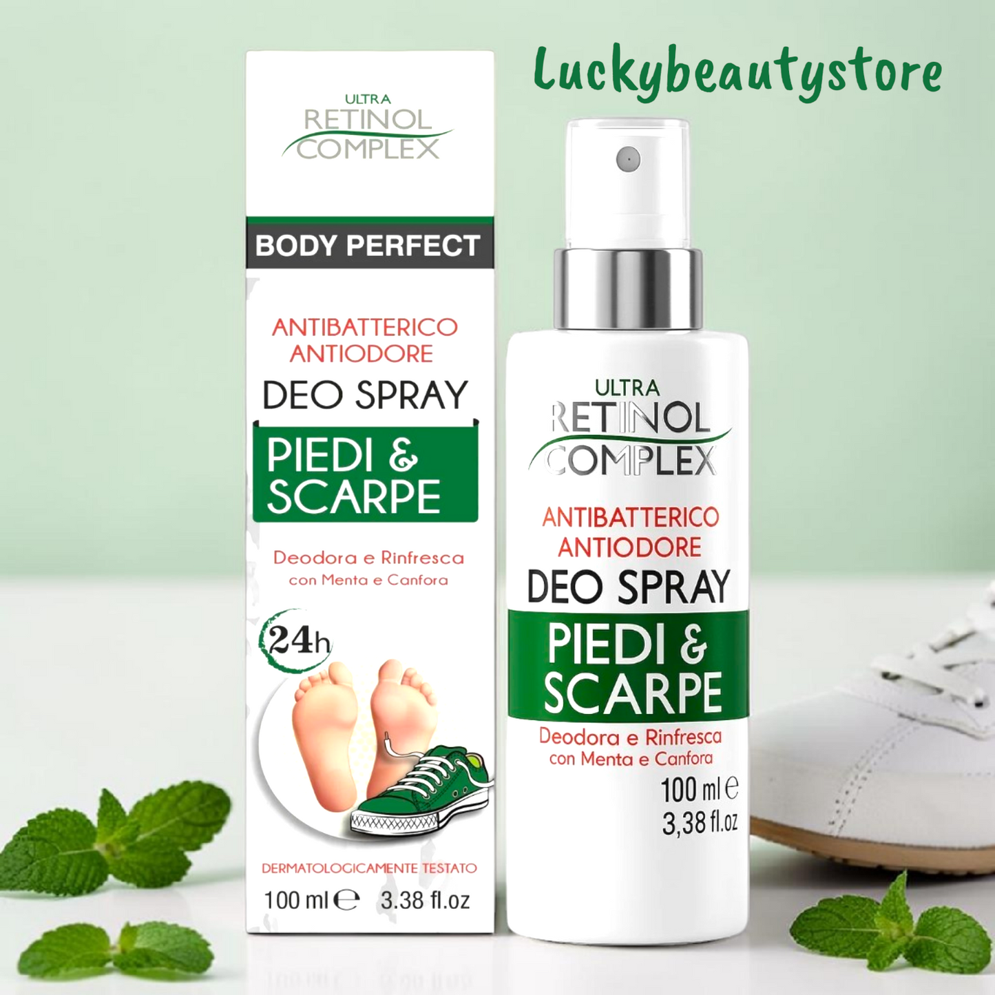 DEO SPRAY PIEDI E SCARPE RETINOL COMPLEX
