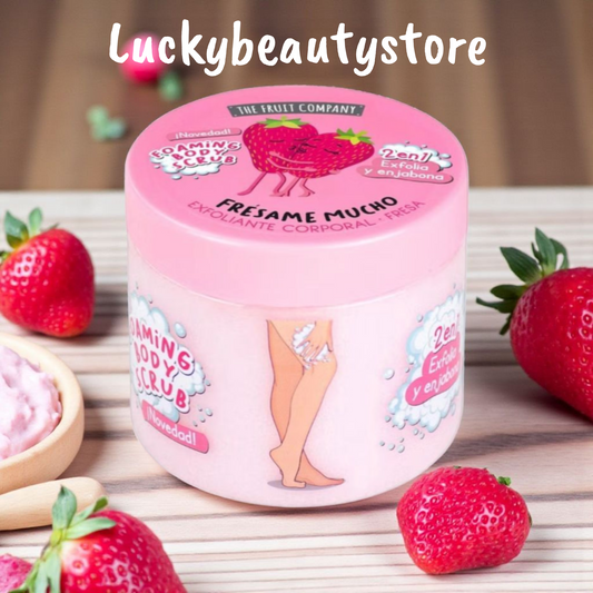 SCRUB CORPO SCHIUMOSO THE FRUIT COMPANY FRAGOLA