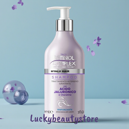 SHAMPOO TRATTAMENTO INTENSIVO IDRATANTE RETINOL COMPLEX RINFORZANTE