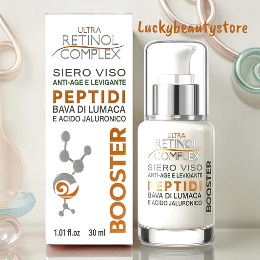 SIERO VISO BOOSTER ANTI-AGE E LEVIGANTE PEPTIDI RETINOL COMPLEX