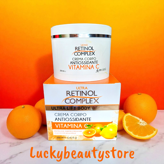 CREMA CORPO ANTIOSSIDANTE VITAMINA C RETINOL COMPLEX