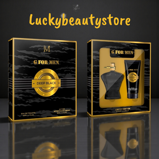 SET REGALO UOMO MONTAGE G FOR MEN DEEP BLACK
