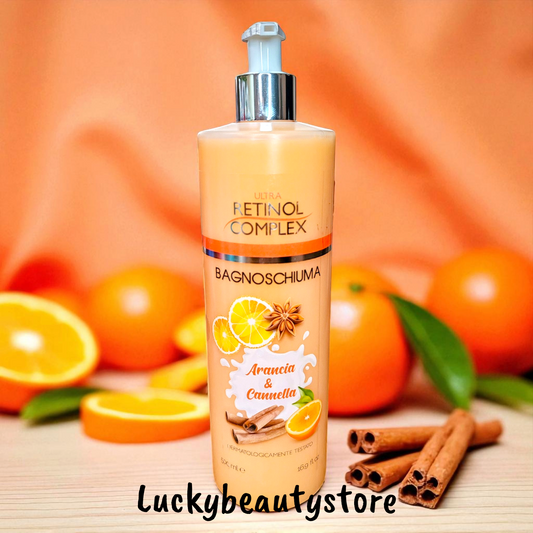 BAGNOSCHIUMA ARANCIA E CANNELLA RETINOL COMPLEX