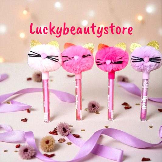 LIP OIL GLITTER GATTINO PELUCHE