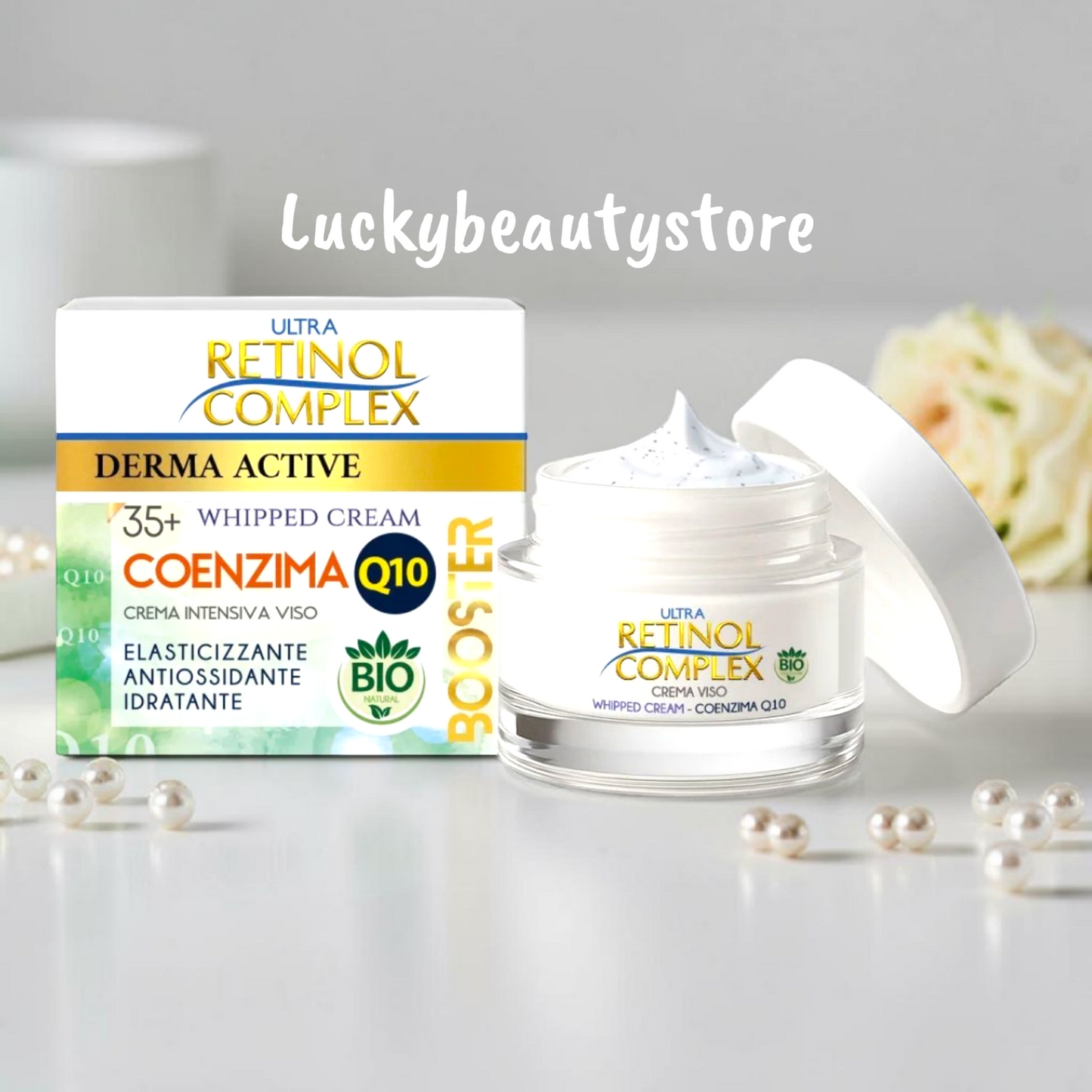 CREMA VISO INTENSIVA BOOSTER COENZIMA Q10 RETINOL COMPLEX 35+
