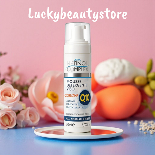 MOUSSE DETERGENTE VISO COENZIMA Q10 RETINOL COMPLEX