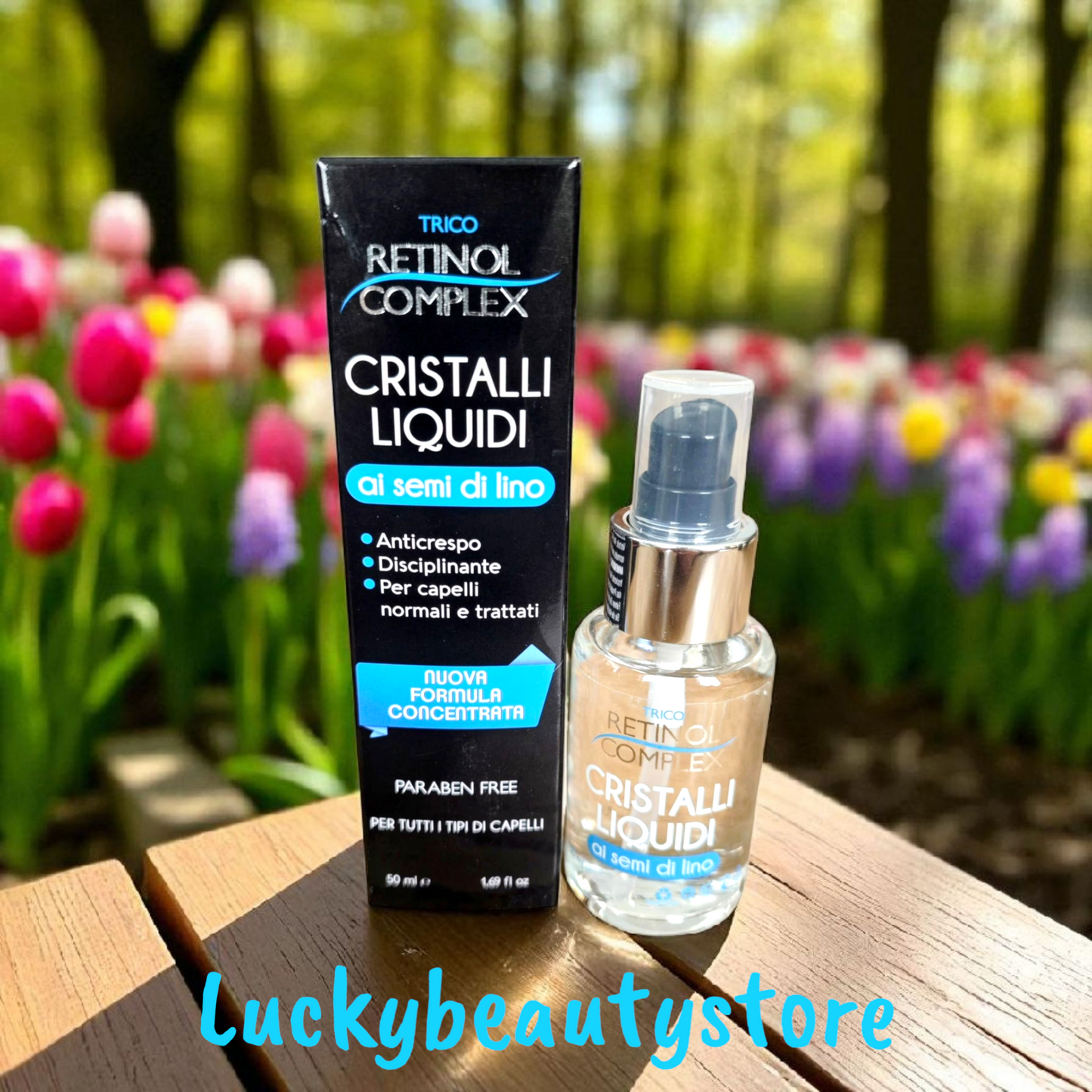 CRISTALLI LIQUIDI AI SEMI DI LINO RETINOL COMPLEX