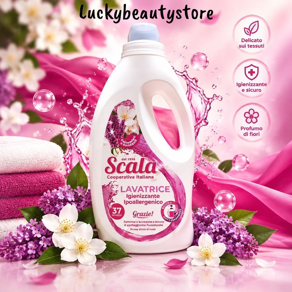 DETERSIVO LAVATRICE SCALA GELSOMINO E PATCHOULI