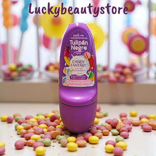 DEODORANTE ROLL ON FANTASIA DI CARAMELLE TULIPAN NEGRO