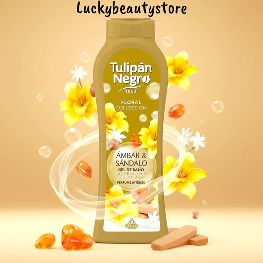 BAGNOSCHIUMA AMBRA E SANDALO TULIPAN NEGRO