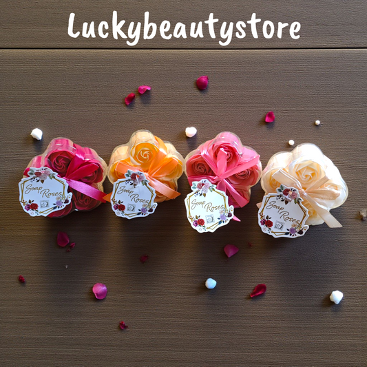 ROSE DA BAGNO (PETALI DI SAPONE) IN CONFEZIONE REGALO
