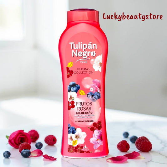 BAGNOSCHIUMA TULIPAN NEGRO FRUTTI ROSA
