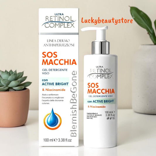GEL DETERGENTE VISO SOS MACCHIA RETINOL COMPLEX
